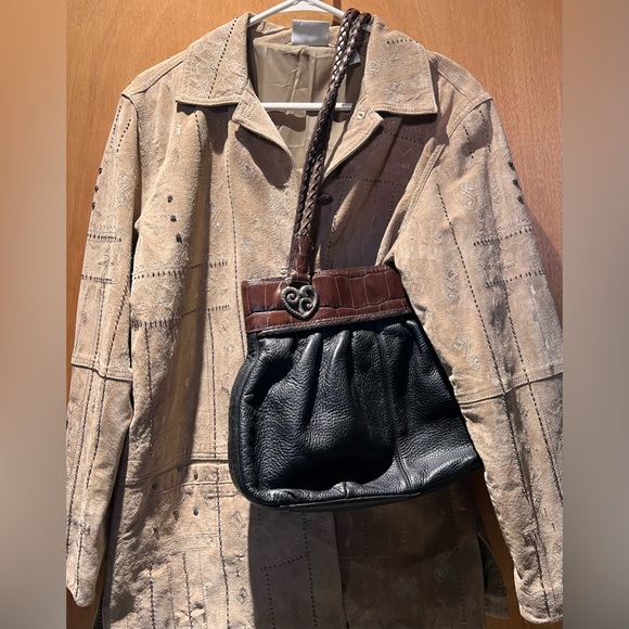 I can’t believe no one has snagged this! Brighton shoulder Purse Genuine Leather - Picture 2 of 15